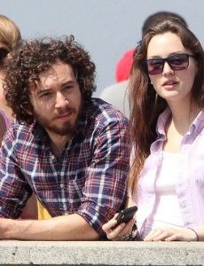 Leighton Meester and Aaron Himelstein