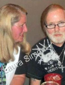 Gregg Allman and Laura Simon