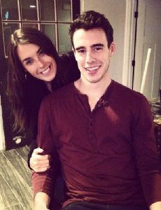 Reilly Smith and Kayla Macaskill