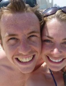 Danny Jones and Georgia Horsley