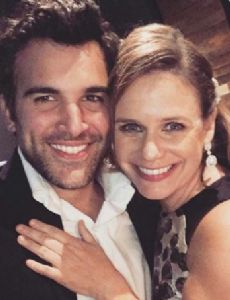 Juan Pablo Di Pace and Andrea Barber