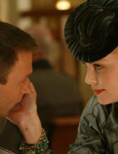 Thomas Kretschmann and Charlize Theron