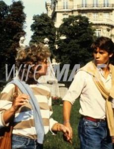 Arpad Busson and Farrah Fawcett
