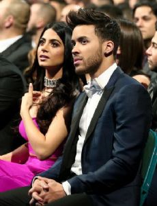 Prince Royce and Emeraude Toubia