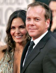 Kiefer Sutherland and Tricia Cardozo