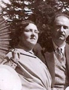 Georgios Papandreou and Cybele (actress)