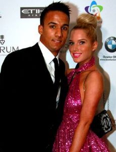 Scott Sinclair and Helen Flanagan