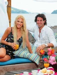 Emanuel Moriatis and Carolina Oltra