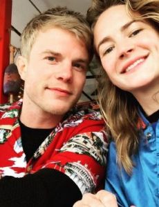 Britt Robertson and Graham Rogers