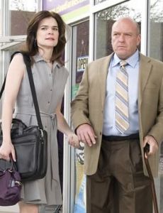 Dean Norris and Betsy Brandt