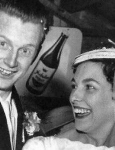 Dennis Potter and Margaret Morgan