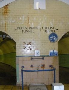 Tyne cyclist and pedestrian tunnels