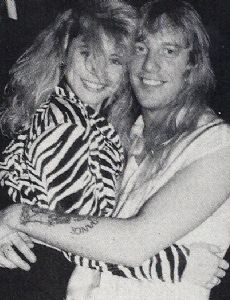 Amanda Brixx and Jani Lane