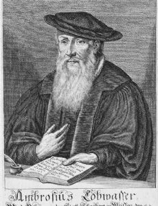 Ambrosius Lobwasser