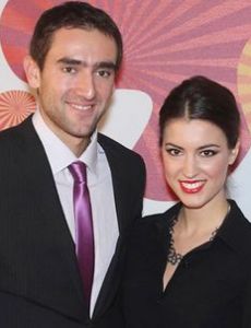 Marin Čilić and Kristina Milković