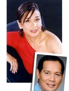 Joey Marquez and Alma Moreno