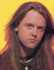 Alycen Rowse and Lars Ulrich