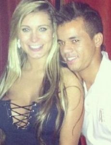 Andressa Urach and Jô Amâncio