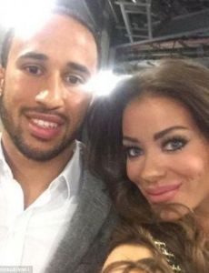Hazel O'Sullivan and Andros Townsend