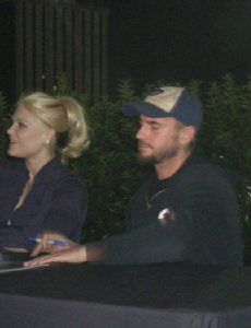 CM Punk and Elizabeth Carolan