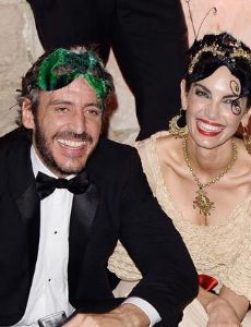 Eugenia Silva and Alfonso De Borbón