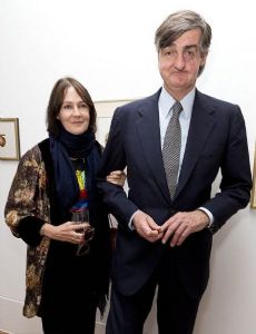 Robin Birley and Lucy Helmore