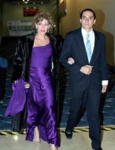 Cynthia Klitbo and Rubén Lira