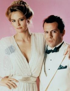 Bruce Willis and Cybill Shepherd