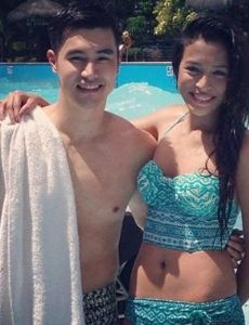 Steven Silva and Diva Montelaba
