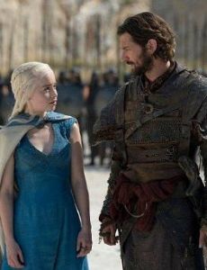Emilia Clarke and Michiel Huisman