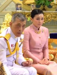 Vajiralongkorn and Suthida Vajiralongkorn na Ayudhya