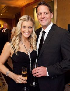 Chris Lambton and Peyton Wright