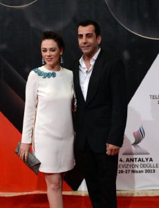 Demet Evgar and Emre Karayel