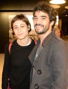 Caio Blat and Luisa Arraes