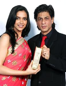 Shahrukh Khan and Deepika Padukone