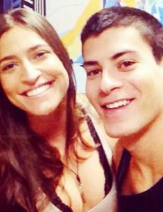 Arthur Aguiar and Maria Joana
