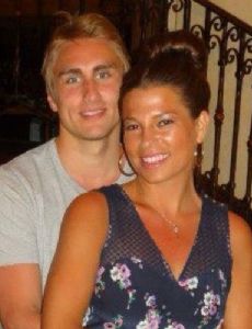Valtteri Filppula and Jordan Danielle Falcusan