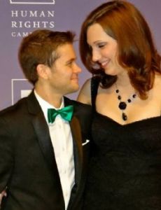 Sarah McBride and Andrew Cray