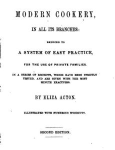 Eliza Acton