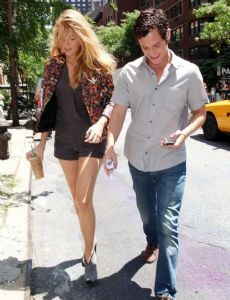 Blake Lively and Penn Badgley