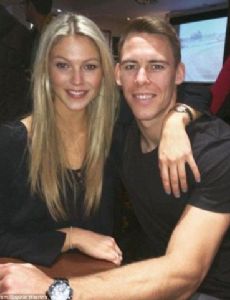 Liam Williams and Sophie Harries