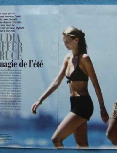 Claudia Schiffer and Bruce Hoeksemar