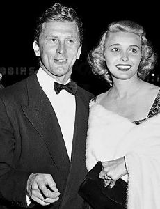 Kirk Douglas and Patricia Neal