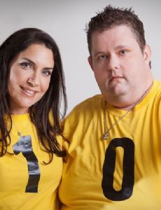 Ralphie May and Lahna Turner