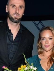 Alicja Bachleda and Marcin Gortat