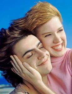 Dweezil Zappa and Molly Ringwald