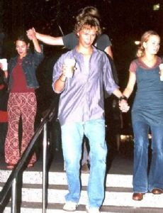 Isaac Hanson and Marit Larsen
