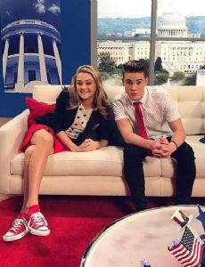 Lizzy Greene and Ricardo Hurtado