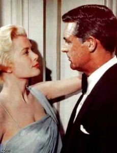 Grace Kelly and Cary Grant
