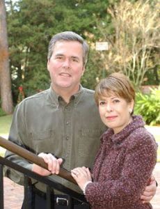 Jeb Bush and Columba Garnica Gallo